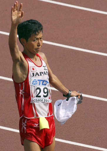 尾方剛 男子マラソン5位入賞