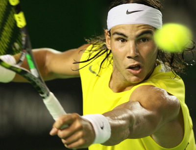 ＜テニス 07全豪オープン＞男子シングルス、ナダル 怪我の影響を感じさせず初戦突破 - オーストラリア