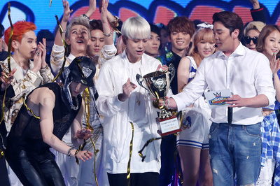 音楽番組「ショー！チャンピオン」でBEASTが1位を獲得