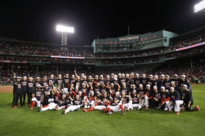 Rソックスがア・リーグ優勝決定S進出、またも劇的サヨナラ 