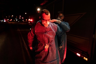 新型コロナ、世界の死者20万人に