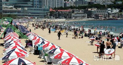 韓国、海水浴場のパラソルにも住所付与へ…「特定位置住所」導入推進