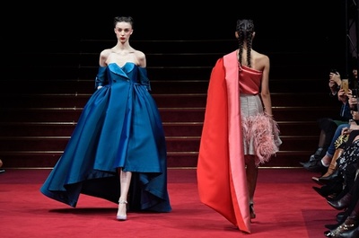 鮮やかな色使い、「アレクシ・マビーユ」18年春夏オートクチュール