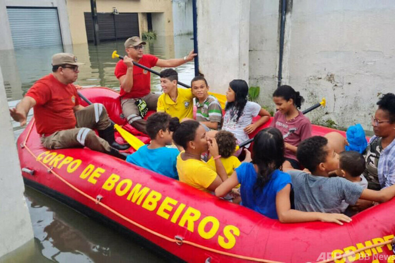ブラジル北東部で豪雨、34人死亡