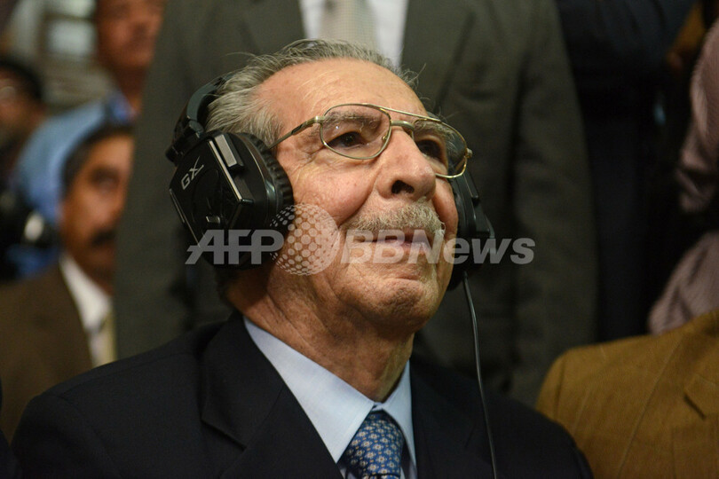 グアテマラの元将軍に禁錮80年、大量虐殺の罪