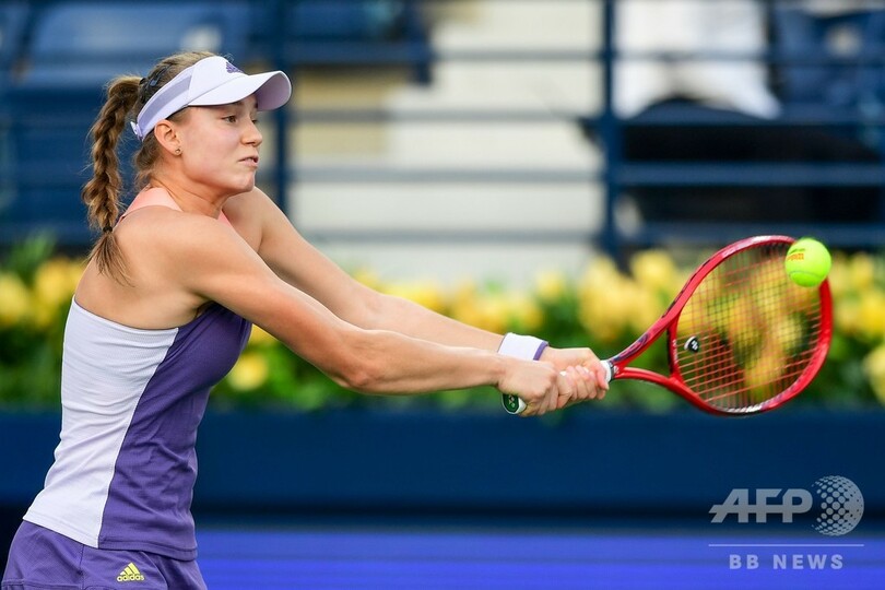 ハレプ快勝でドバイ選手権決勝進出、絶好調リバキナと激突へ