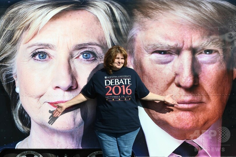 「タイタンの戦い」 クリントン、トランプ両氏初の直接対決に注目