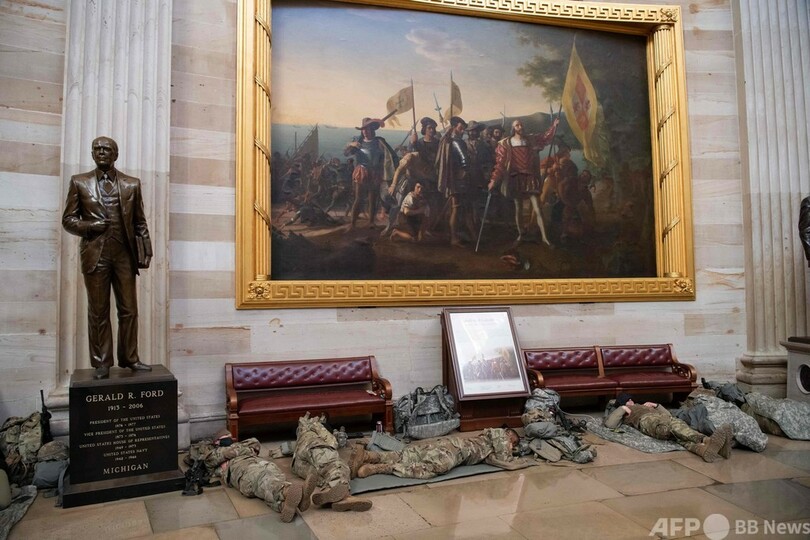 米首都中心部封鎖、州兵2万人配備 トランプ氏支持者を警戒