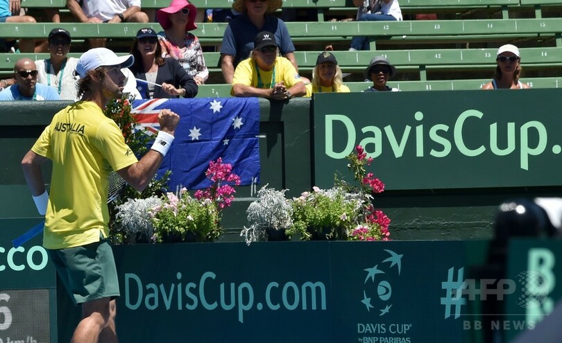 ルーキー金星のオーストラリアが連勝、デ杯