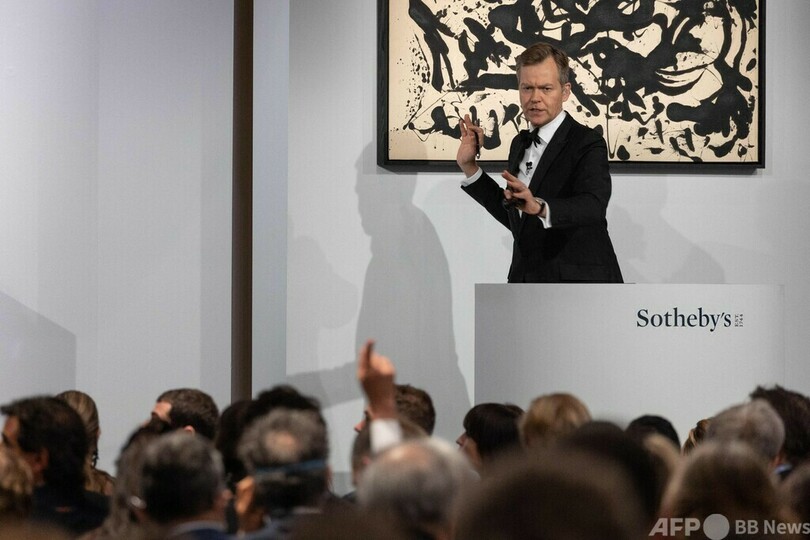 離婚した富豪夫妻のコレクション競売、総落札額770億円 NY