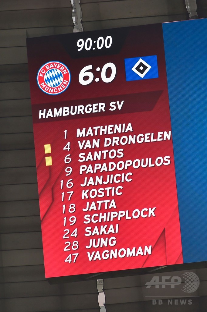 ハンブルガーの本拠地に脅迫の横断幕、クラブ史上初の2部降格が現実味に