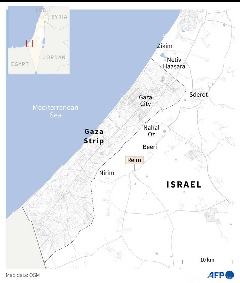 ハマスの音楽祭襲撃、死者250人か イスラエルNGO