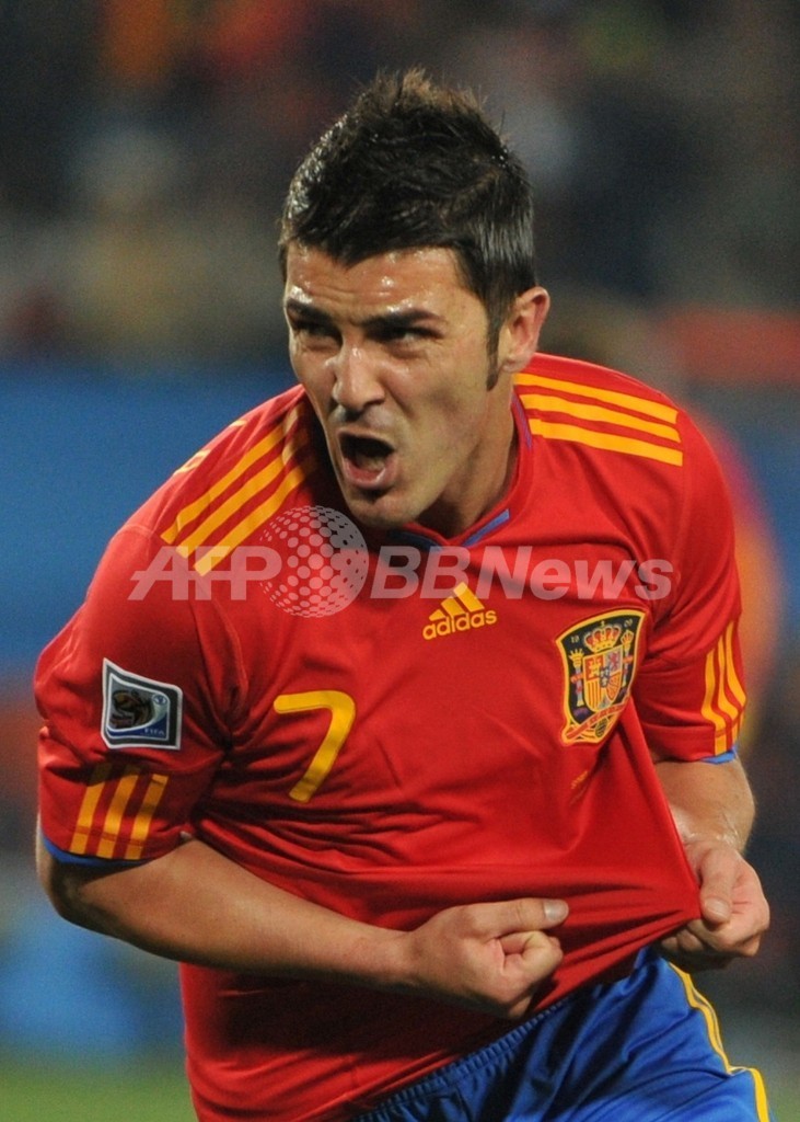 スペイン ホンジュラスに勝利、ビジャ2得点 W杯 写真22枚 国際ニュース：AFPBB News