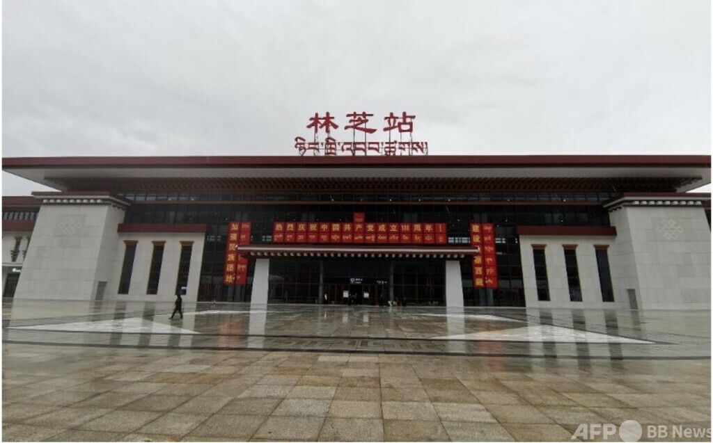 ラサーニンティ線の開通で便利になるチベットの暮らし 写真1枚 国際ニュース：AFPBB News