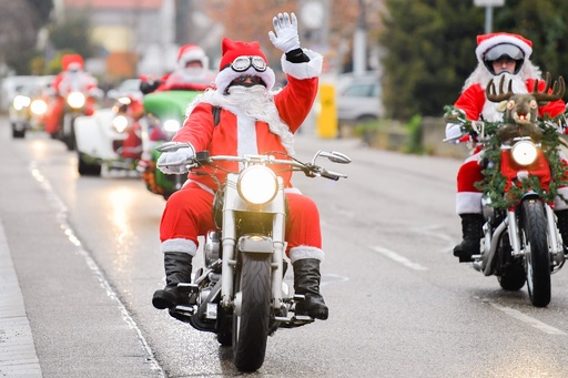 モーターバイクサンタ ハーレーダビッドソンサンタ | www