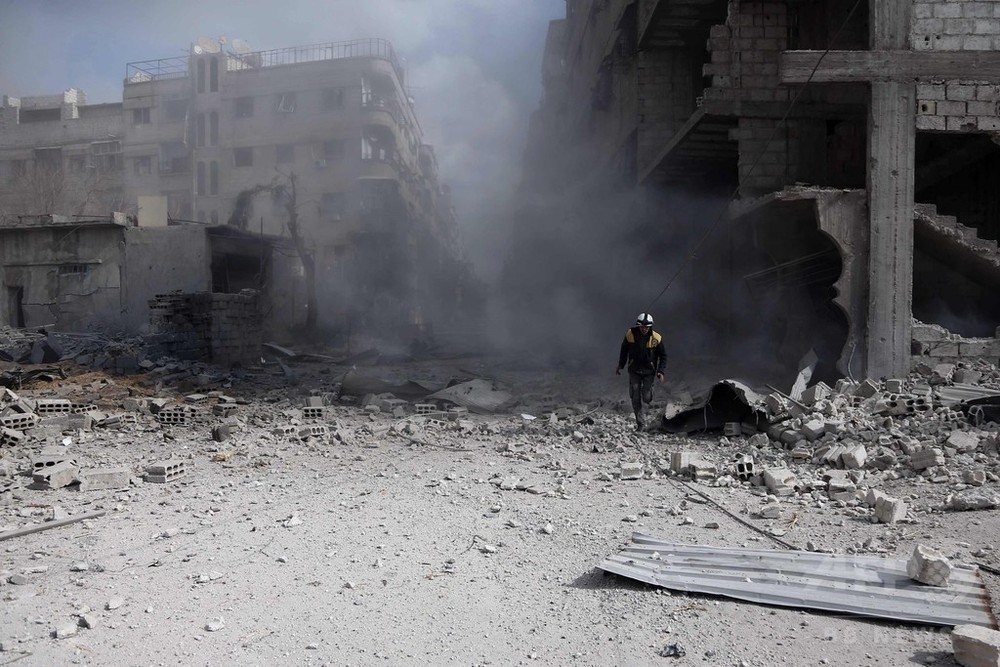シリア空爆で ホワイト ヘルメット に初の女性死者 写真1枚 国際ニュース Afpbb News