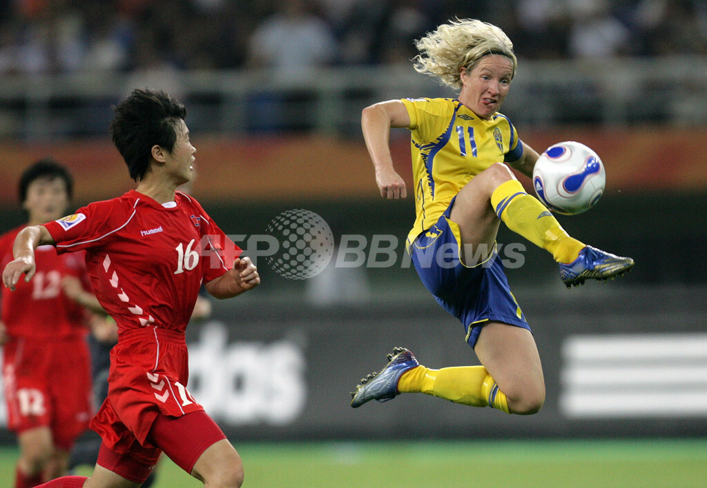 女子サッカーw杯 スウェーデン 北朝鮮に勝利するもグループ敗退に終わる 国際ニュース Afpbb News