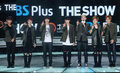 韓国・ソウル（Seoul）で行われた、SBS MTVによる音楽番組「The Show All About K-POP」シーズン4の制作発表会に臨む、アイドルグループ「防弾少年団（BTS）」のメンバー（2014年9月23日撮影）。(c)STARNEWS
