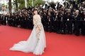 『Mad Max : Fury Road』の上映会場に登場した中国人女優のファン・ビンビン（2015年5月14日撮影）。(c)AFP/LOIC VENANCE