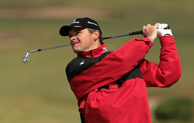＜男子ゴルフ エストリル・オープン2007＞ローリー 開幕に向け公式練習に臨む - ポルトガル