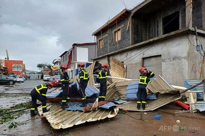 インド洋の仏マヨット島にサイクロン襲来、数百～数千人死亡か