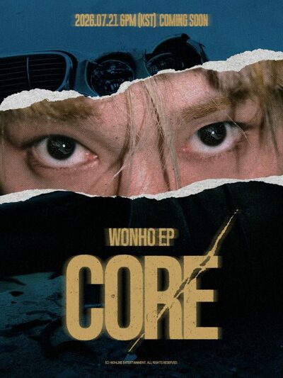 WONHO、7月21日に新アルバム「CORE」でカムバック