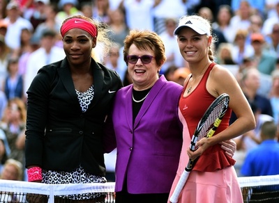 ビリー・ジーン・キング氏、テニス界での男女平等訴える