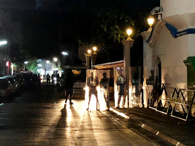 モルディブで非常事態宣言、元大統領逮捕 政治混迷深まる