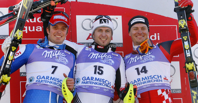 ヘルブスト 男子回転第8戦制しシーズン初優勝