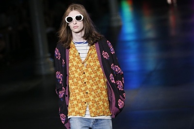 「サンローラン」16年春夏メンズ