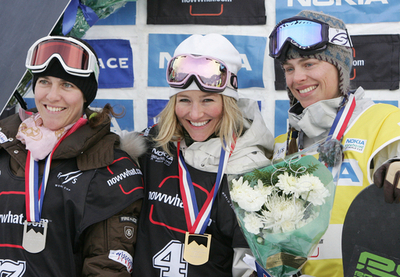 ＜スノーボード 06-07W杯＞女子ハーフパイプ第7戦、ブレーラー シーズン2勝目を挙げる - 米国
