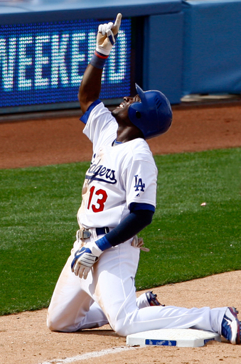 ドジャースのハドソンがサイクル安打