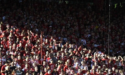 ウニオン・ベルリンのファン、初の1部開幕戦で無言の抗議