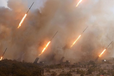 北朝鮮の火力演習は米韓の目を引くため、韓国政府が見解