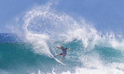 五十嵐カノアが2位 サーフィンCT第2戦