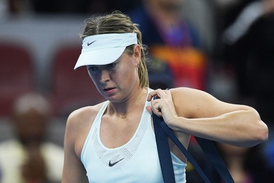 シャラポワ完敗、過去全勝のハレプに初黒星 中国OP