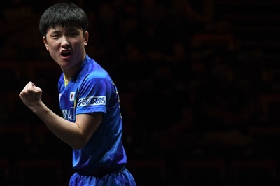 張本が決勝進出 早田は準決勝敗退 WTTカップファイナルズ