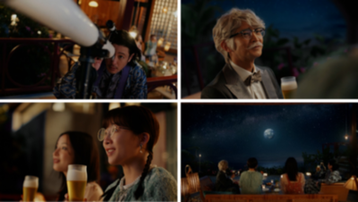 「ザ・プレミアム・モルツ」 新TV-CM『プレモル子ちゃん・天体観測』篇6月8日（月）から全国で順次オンエア