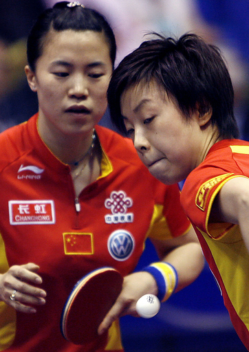 ワン・ナン／ツァン・イーニン組 女子ダブルスで大会連覇を達成