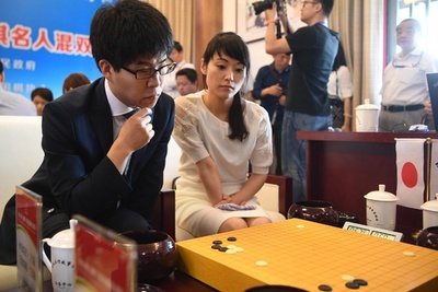 日中韓が火花 安徽でペア碁名人選手権