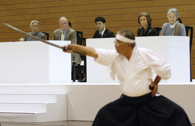 両陛下とスペイン国王夫妻がつくば市訪問、剣術など見学