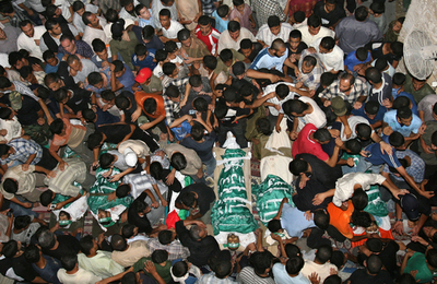 ハマス、ファタハ支持者ら160人を逮捕 前日の事件受け