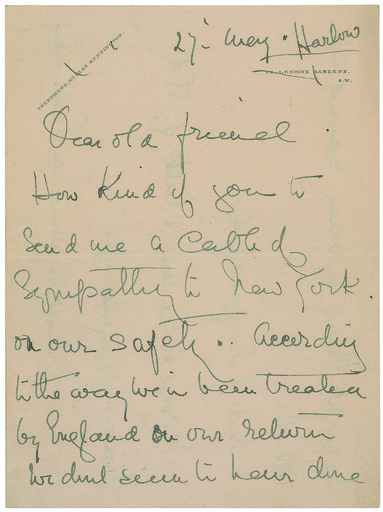 タイタニック号、あざけられた貴婦人の手紙 140万円で落札