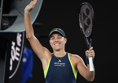 ケルバーが全豪OP4回戦へ、シャラポワとの元女王対決制す