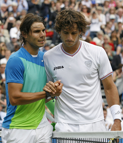 ナダル 準々決勝で敗れる、エイゴン選手権