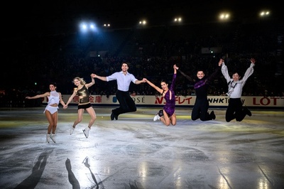 鍵山、宇野らが登場 フィギュアNHK杯エキシビション