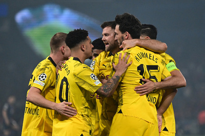 ドルトムントが欧州CL決勝進出 フンメルス弾でPSG破る 