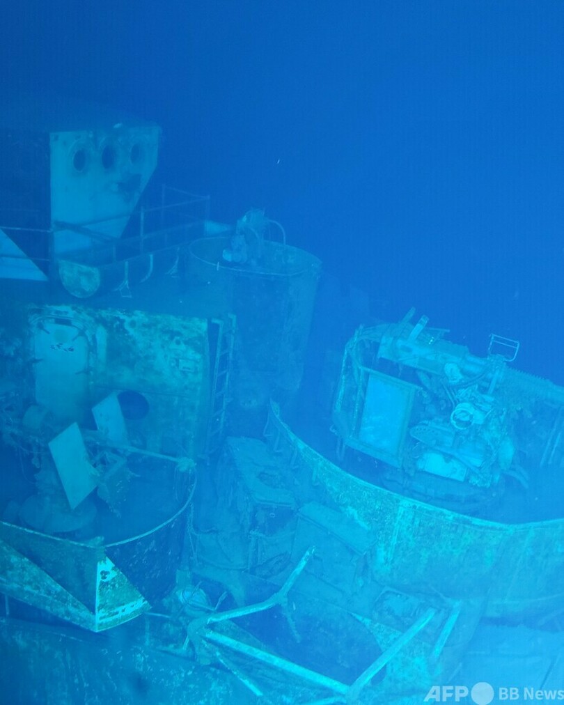 レイテ沖海戦で沈没、米駆逐艦を発見・調査 「世界最深」6900メートル