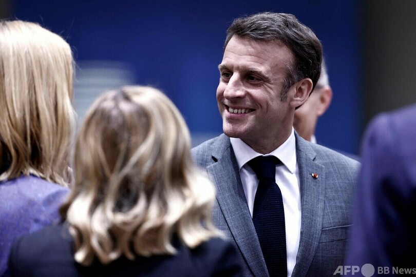 ロシア高官のフランス罵倒に「驚き」 マクロン氏