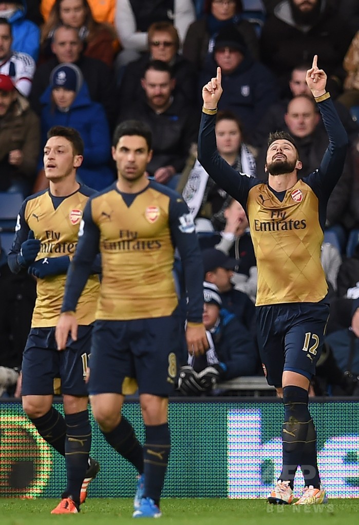 アーセナル、OGにPK失敗でWBAに敗れる